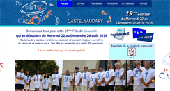 Desktop Screenshot of fete-du-cassoulet.com